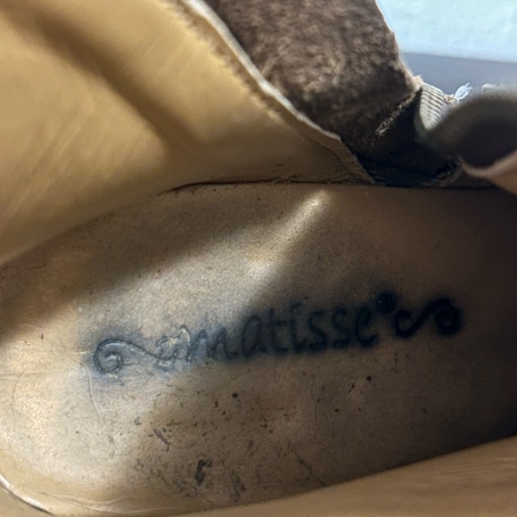 Vintage Matisse Fringe Leather Boots - Picture 8 of 8